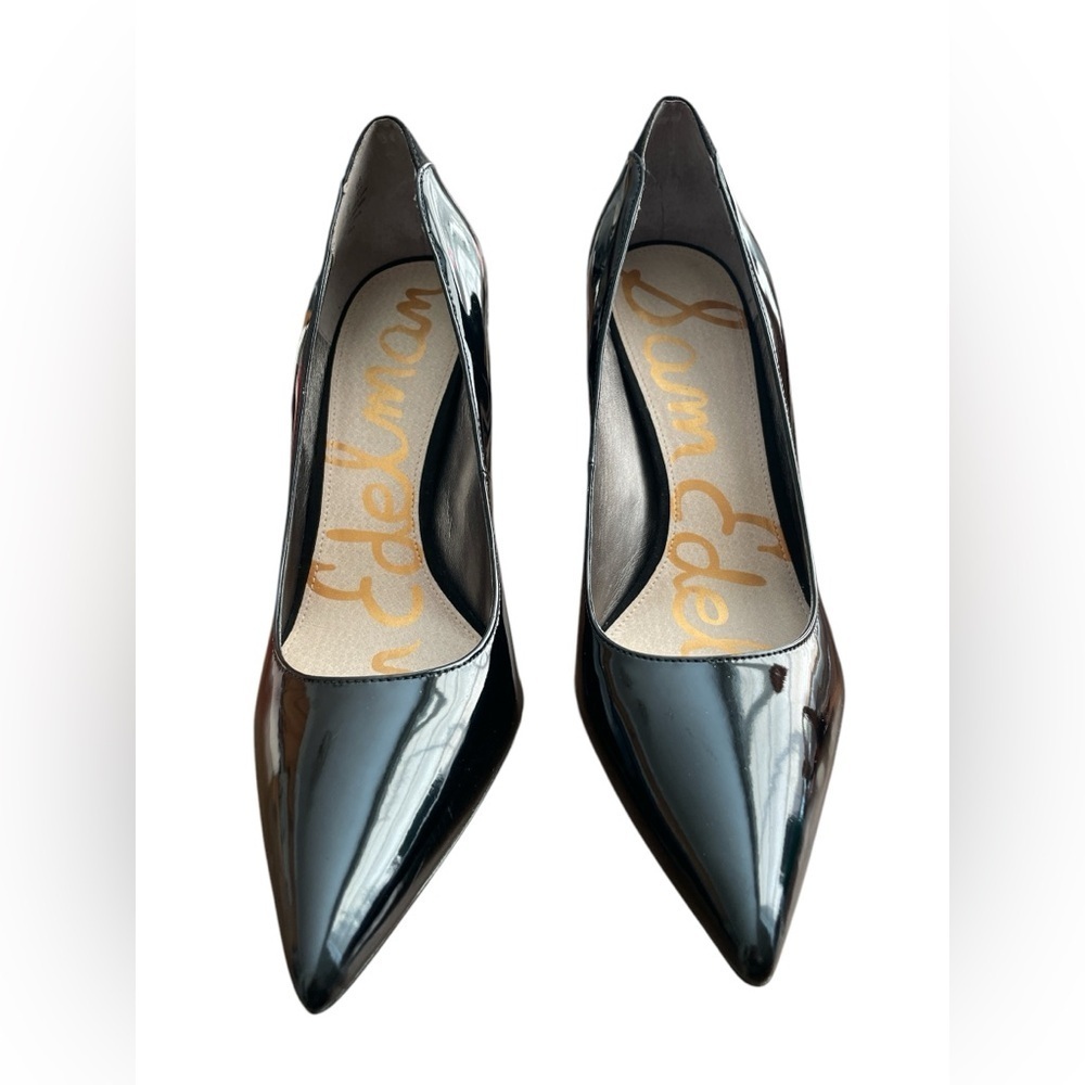 Sam Edelman Elegant Black Stiletto Heels - Picture 3 of 5